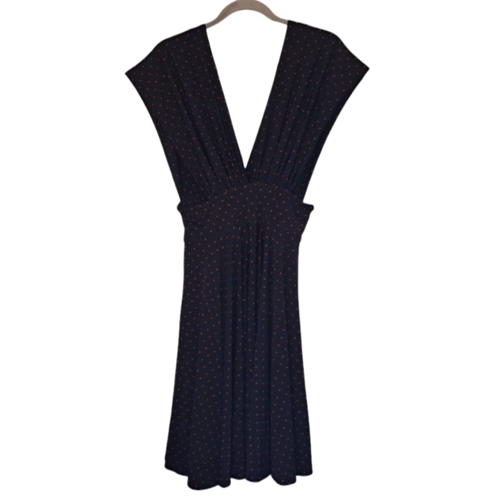 NEW White House Black Market Polka Dot Genius Convertible Dress Size 4